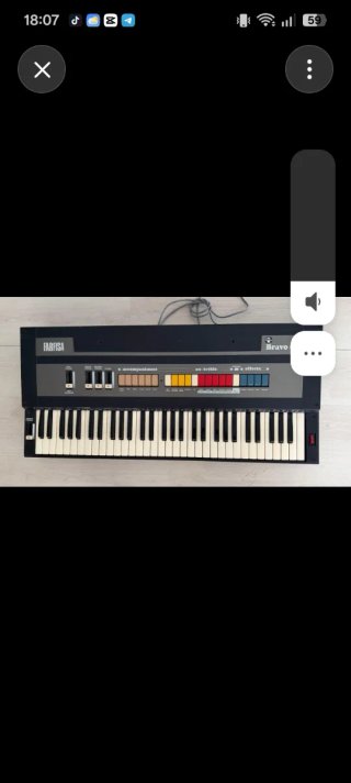 Piano Elettrico Farfisa Bravo