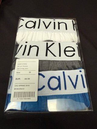 Pack 15 Boxers Calvin Klein Talla M