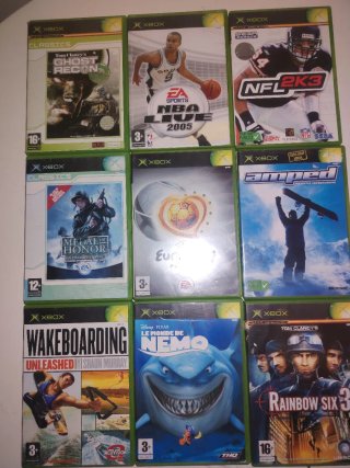 Lote de 9 Juegos para Xbox