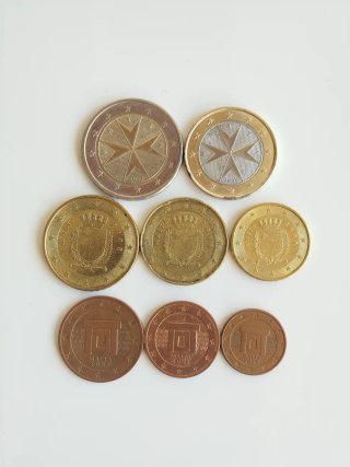 MONEDAS EURO DE MALTA