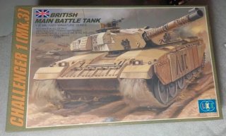 Maqueta Tanque British Challenger 1 Mk.3 1/35