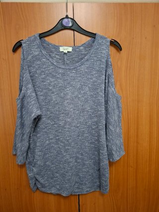 Camisa Gris de Mujer Talla L