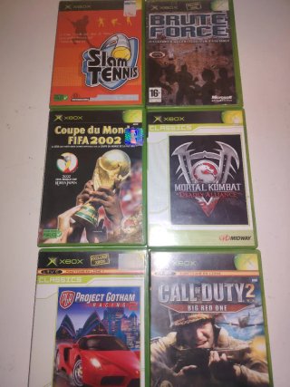 Lote 6 Juegos Xbox