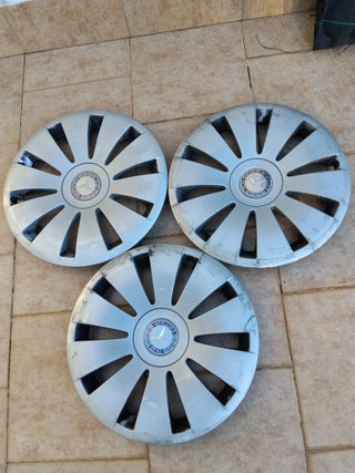 3 Tapacubos Mercedes 15 pulgadas