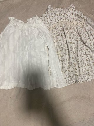 Lote 2 Blusas Niña 18 Meses