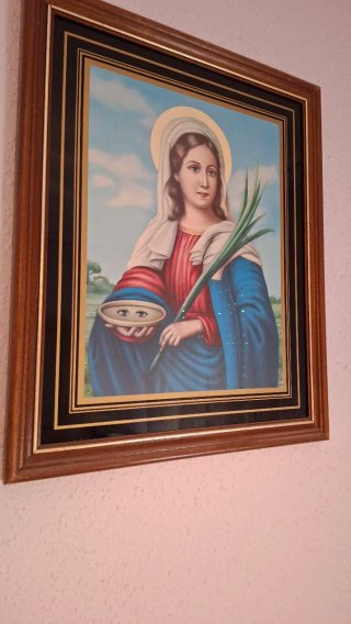 Cuadro de Santa Lucía