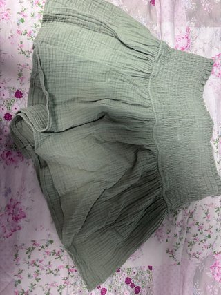 Falda pantalón verde