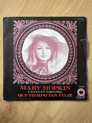 Disco Vinilo Mary Hopkin - Que Tiempo Tan Feliz