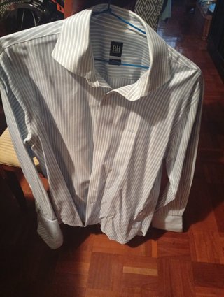 Camisa Pedro del Hierro Rayas Azules Talla L