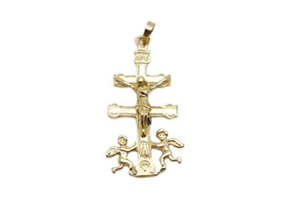 Cruz de Oro 18 Kt. 2.2 gr. de segunda mano