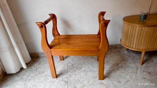 Banqueta de madera