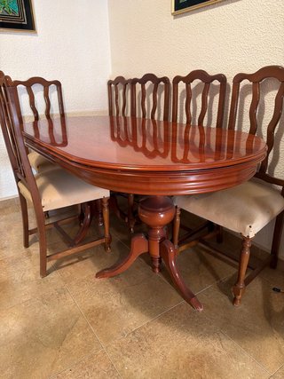 Mesa de Comedor con 6 Sillas