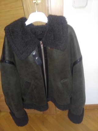 Chaqueta Zara Verde Talla L