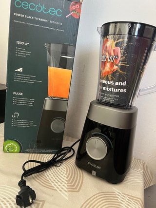 Batidora de Vaso Cecotec Power Black Titanium