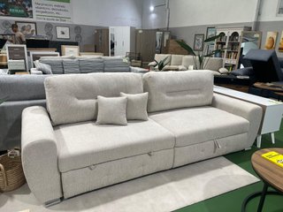 Sofa beige con cama y arcon nuevo