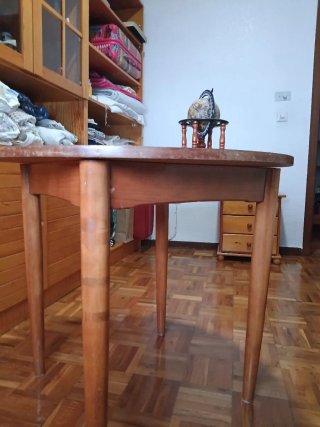 Mesa Circular de Madera
