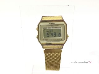 reloj pulsera unisex casio a700we