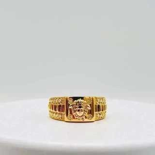Sello Cuadrado Medusa Versace 18K