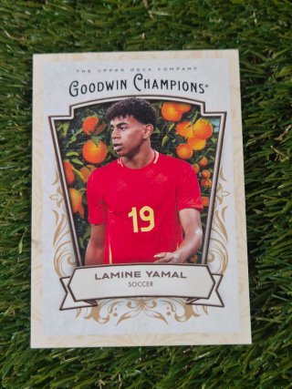 Carta Lamine Yamal 10 Upper Deck Goodwin Champions