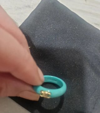 Anillo Celine Turquesa