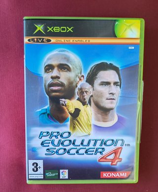 Pro Evolution Soccer 4 (PES 4) - Xbox Completo