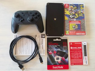 Lote Nintendo Switch sin usar, Splatoon 3, 512GB