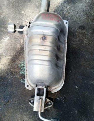 Silenciador trasero mazda p516 2 berlina dj 261078