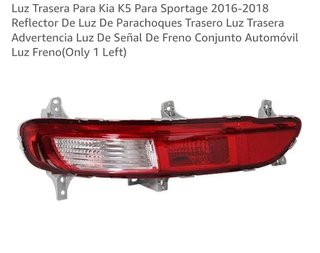 Luz Trasera para Kia Sportage (2016-2018)