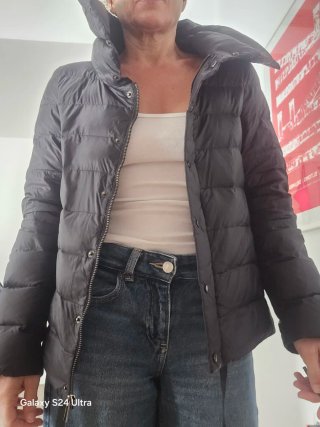 Plumas Zara Negro