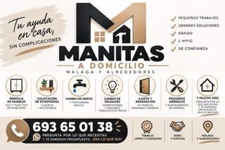 Manitas a domicilio: reparaciones y montajes