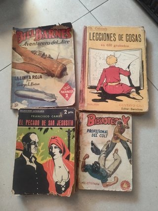 Lote 4 Novelas de Quiosco y Libros Ilustrados...