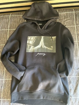 Sudadera Snipes Negra con Capucha