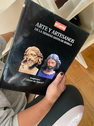 Colección libros arte y artesanos del correo.