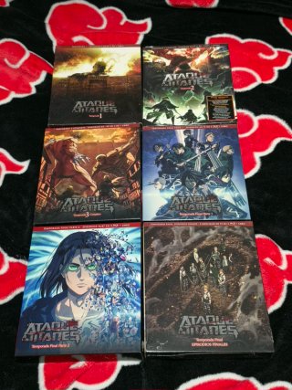 Pack Ataque a los Titanes Blu-ray Colección