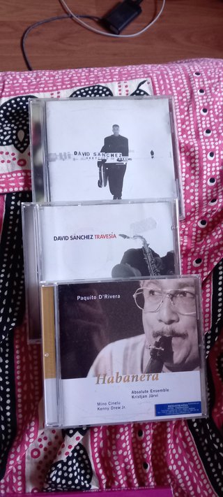 3 CDs de Jazz: David Sánchez y Paquito D'Rivera
