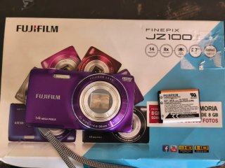 Cámara Digital Fujifilm FinePix JZ100 Violeta+caja
