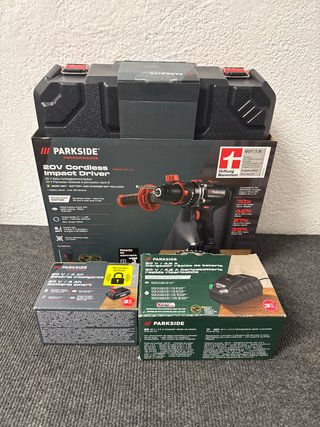 Taladro Atornillador Percutor Parkside 20V