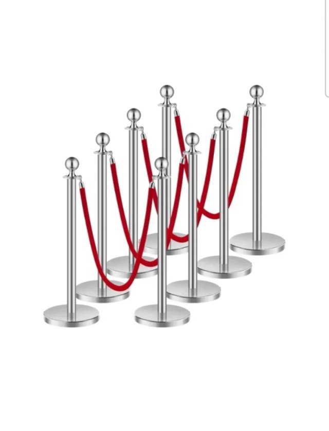 8 Postes de Control de Multitudes VEVOR