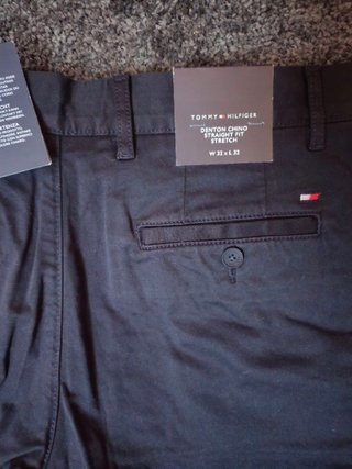 Pantalones Chinos Tommy Hilfiger Negros