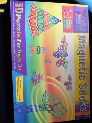 Juego de Construcción con Imanes 3D