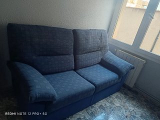 Sofá cama azul