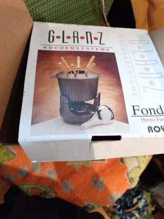 Fondue de Hierro Fundido Glanz