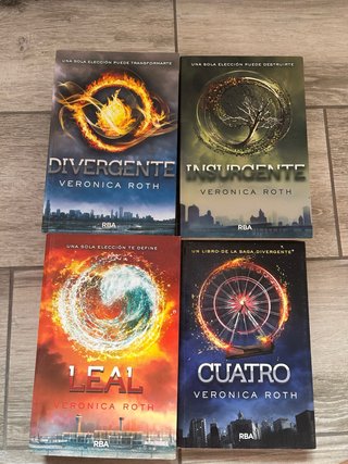 Saga Divergente completa 4 libros