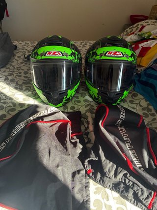 2 Cascos de Moto NZI