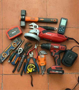 Set de herramientas variadas