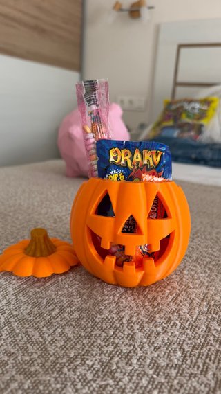 Calabaza 3D Hueca para Decoración