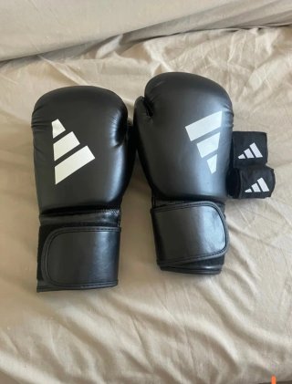 Guantes de Boxeo Adidas Negros