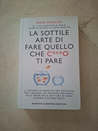 La sottile arte di fare quello che c***o ti par...
