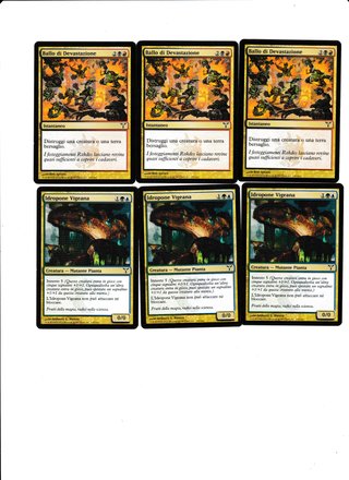 Lotto 6 Carte Magic: The Gathering