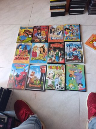 Lote de 12 Películas Infantiles en DVD